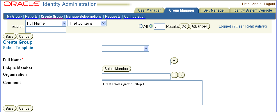 Image of a Select button that launches the selector.