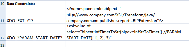 Declare and call the Java Extension libraries