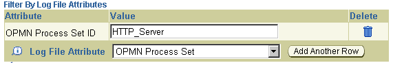 Log Files Advanced Search Filter By Log File Attributes