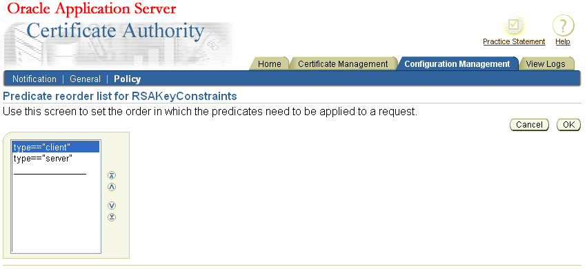 Description of prdctsreordsbscrn.gif follows