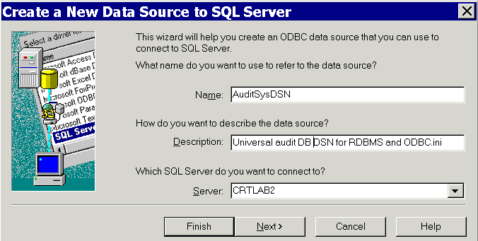 Image of descriptive name field.