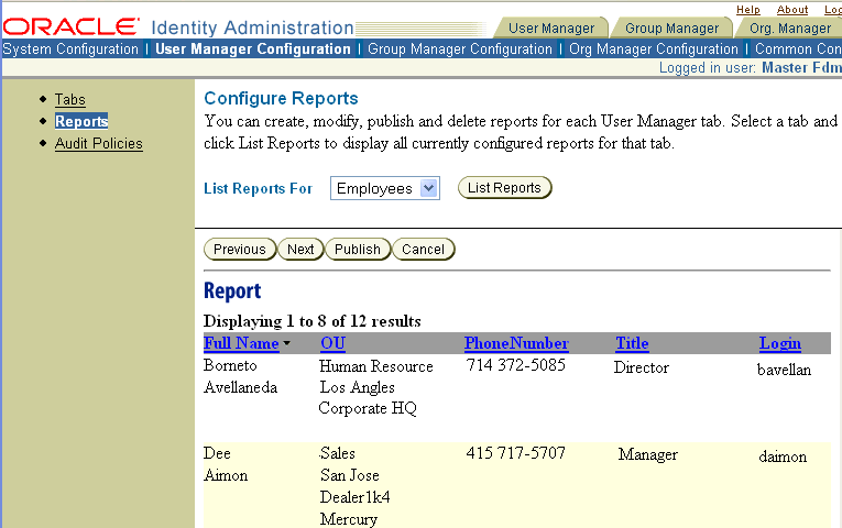 Image of verification page.