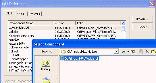 Image of referencing the assembly.