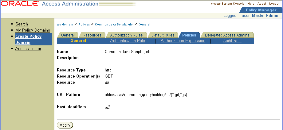Completed policy for Common Java Scripts etc.