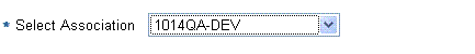 Select Association to View Transaction List b