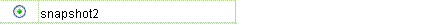 Select SnapShot Name to Restore